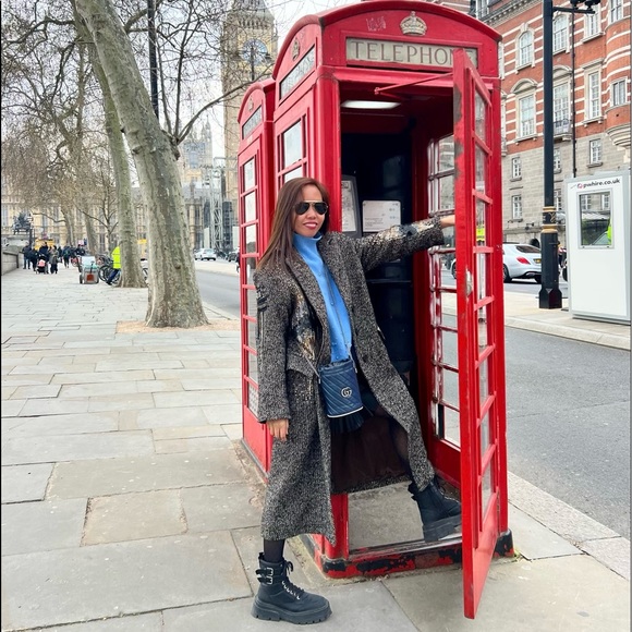 Zara Limited Edition Coat,collection embroidered Sequin Coat - Picture 6 of 8